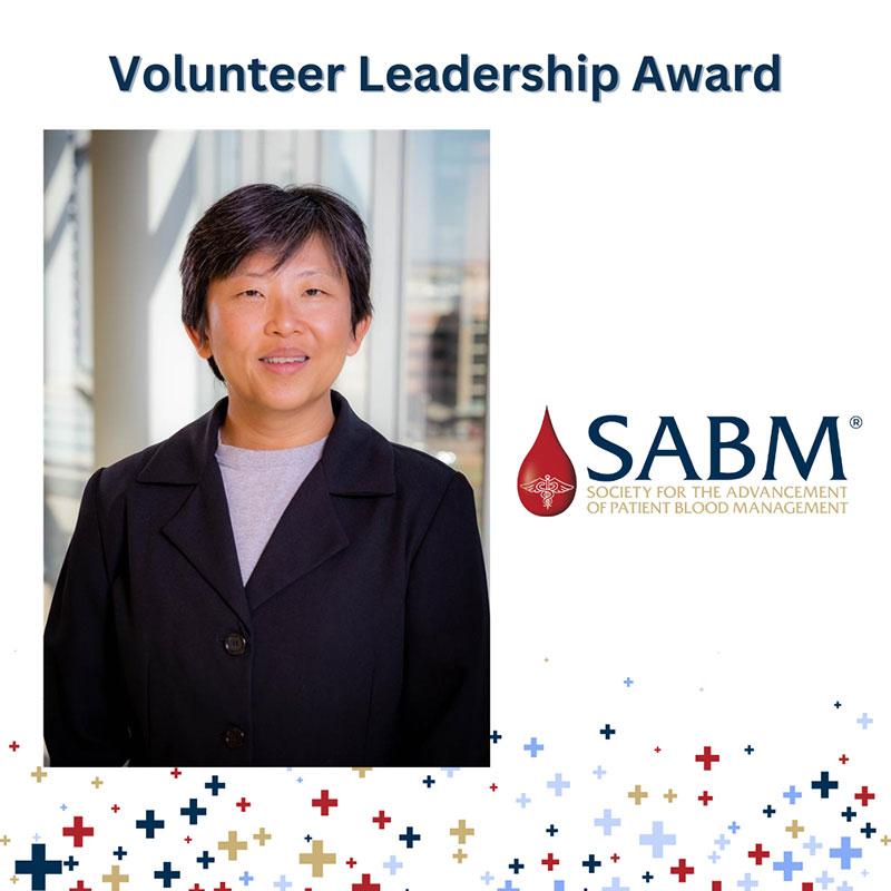2024 SABM Volunteer Leadership Award - GeeMei Tan