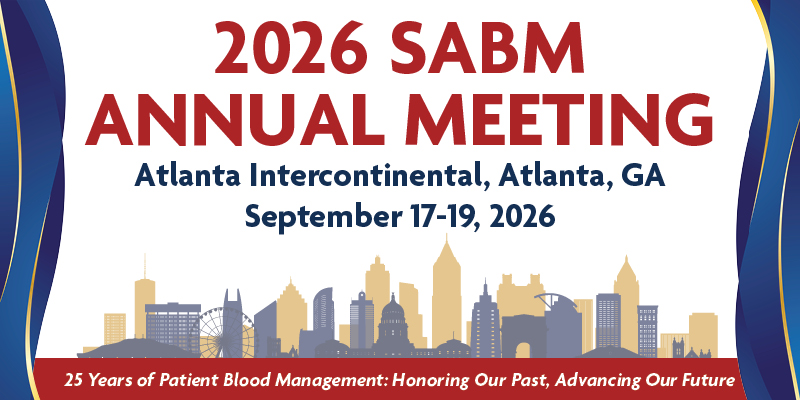 2026 SABM Annual Meeting - Sept 17-19