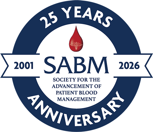 SABM - 25 Years of Advancing Patient Blood Management