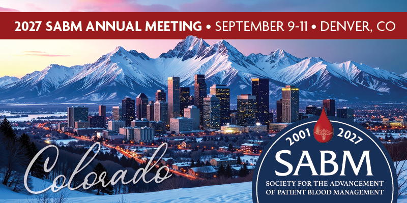 2027 SABM Annual Meeting - Sept 9-11
